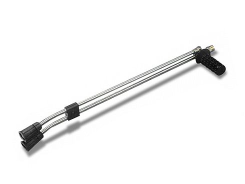 Копьё 660мм нерж. сдвоенное с регулятором давления М22ш без форсунки ВД